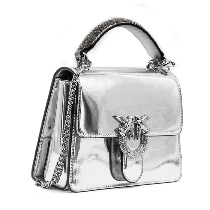 Pinko silver bag sale