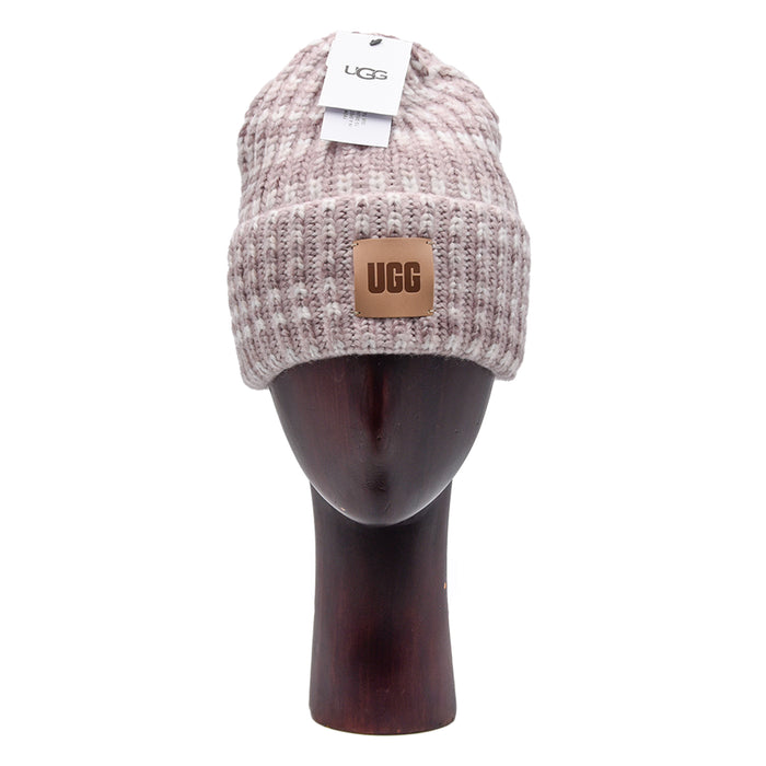 Cappello Ugg Lavorazione Space -Dye Rosé Etichetta Con Grafica