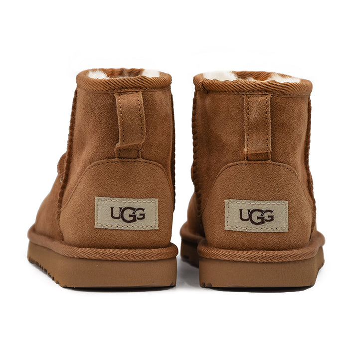 Ugg Mini Stivaletti Chestnut Con Montone Sofficissimo Bambino