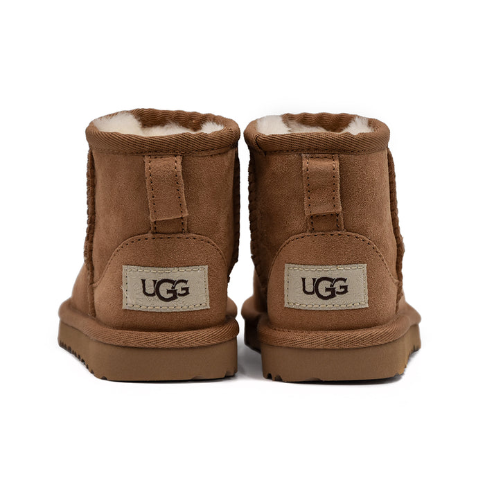 Ugg Classic Mini II Chestnut Kids Boots Warm And Soft