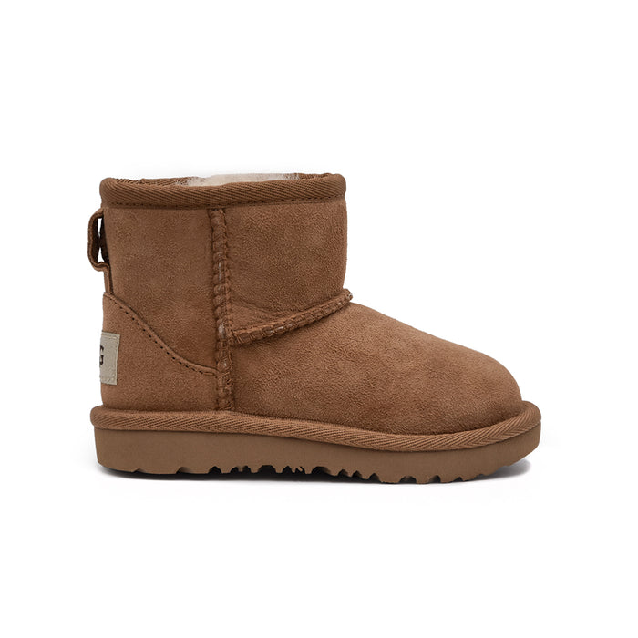 Ugg Classic Mini II Chestnut Kids Boots Warm And Soft