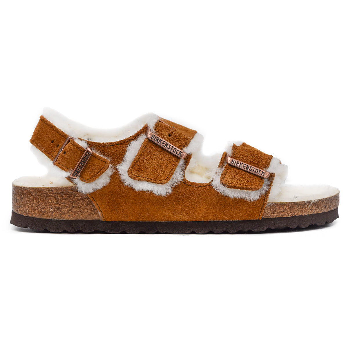 Birkenstock sandals with fur online