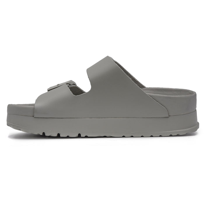 Birkenstock Arizona Linea Papillio Grigio Donna Con Suola Smussata