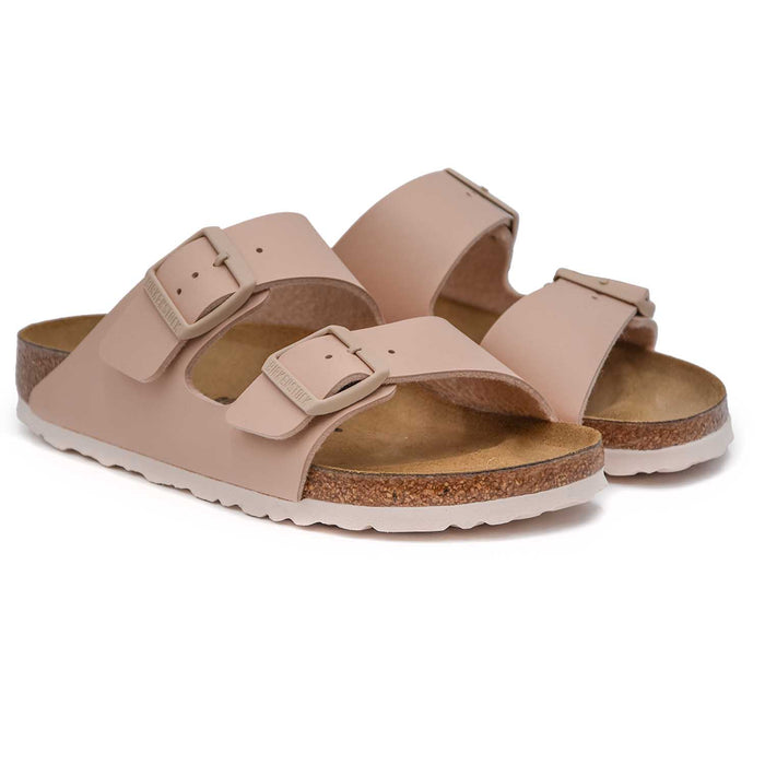 Birkenstock Women's Arizona BS Beige Sandals With A Sober Line