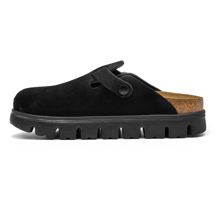 Birkenstock Boston Papillio Chunky Women's Clogs Black Variation