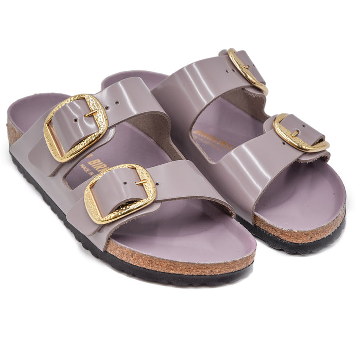 Sandali Birkenstock Donna Arizona Big Buckle Pelle Faded Purple