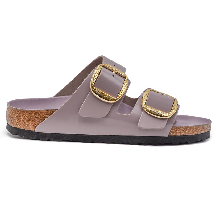 Sandali Birkenstock Donna Arizona Big Buckle Pelle Faded Purple