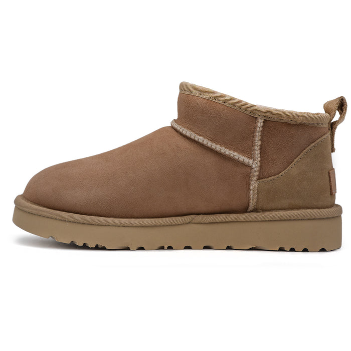 Ugg Ultra Mini Stivaletti Sand Pretrattati Per Acqua Macchie Donna