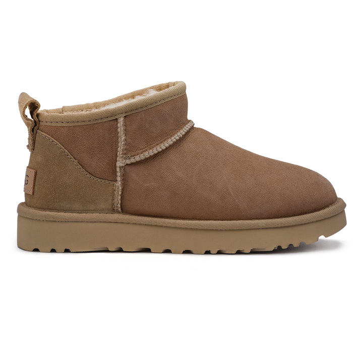 Ugg Ultra Mini Stivaletti Sand Pretrattati Per Acqua Macchie Donna