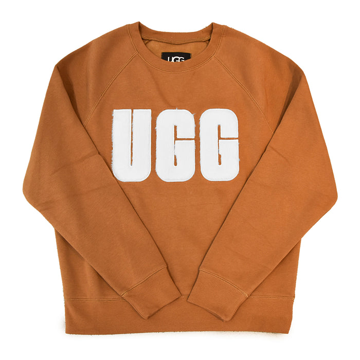 Ugg Tobacco Contrast Tone And Texture Madeline Women's Sweatshirt