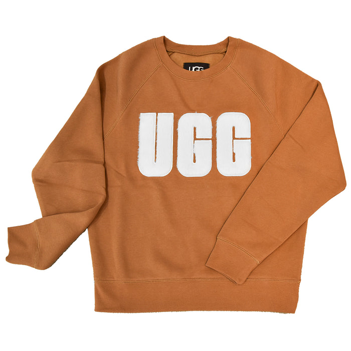 Ugg Tobacco Contrast Tone And Texture Madeline Women's Sweatshirt