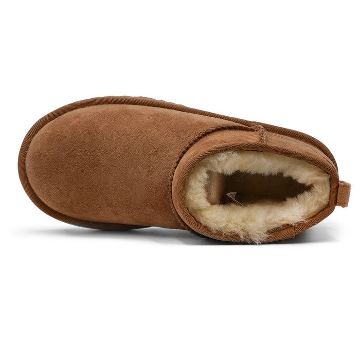 Ugg Ultra Mini Kids Chestnut Low Boot