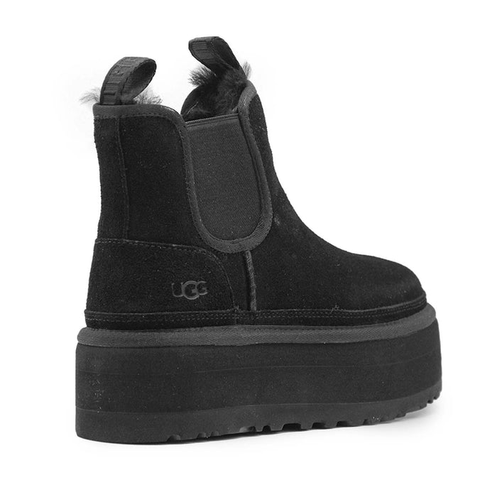 Ugg Neumel Platform Black Women's Ankle Boots With EVA Midsole