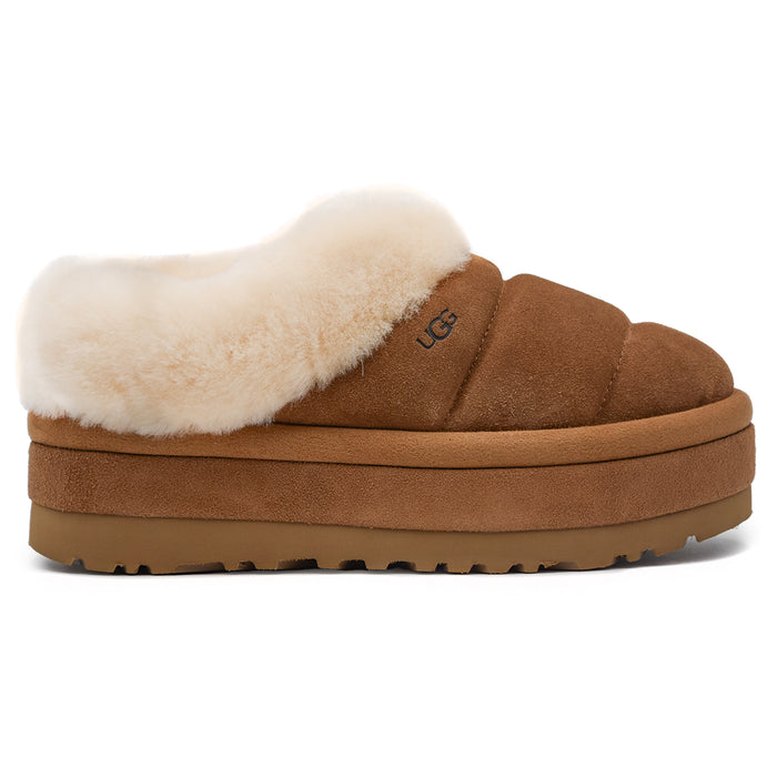 Sabot Ugg Donna Tazzlita Tabacco Con Soffice Collarino A Vista