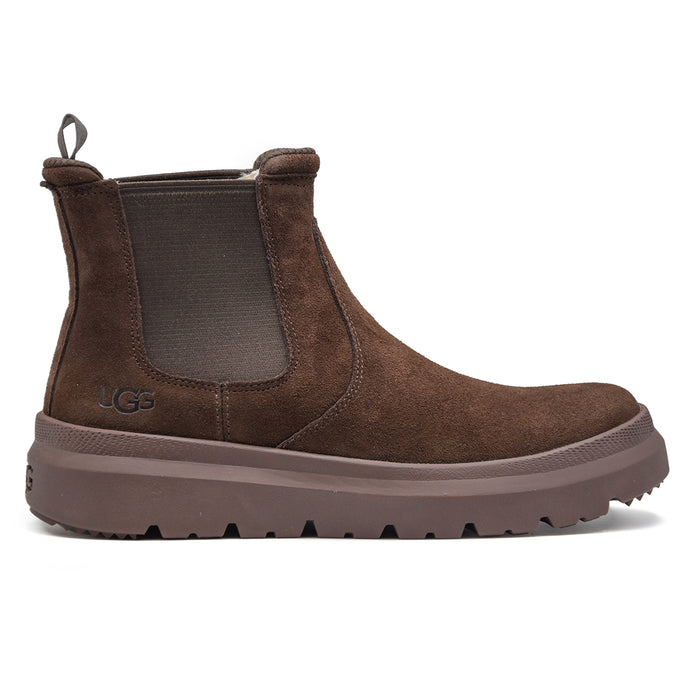 Stivaletti Ugg Uomo Marrone Struttura Con Cuciture Sigillate