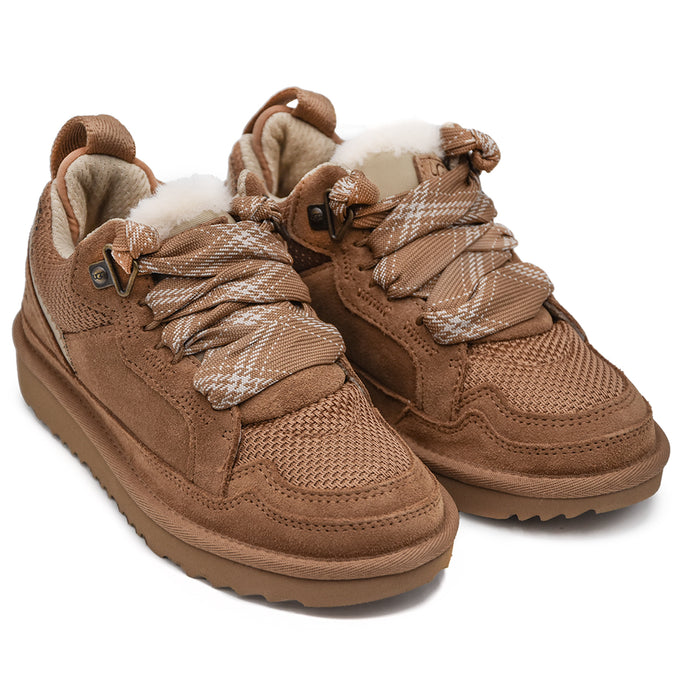 Sneakers Lowmel Bambino Ugg Chestnut Lacci Da Indossare Sciolti