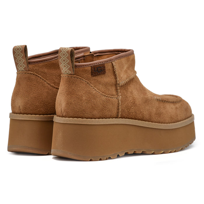 Stivaletti Ugg CityFunc Ultra Mini Chestnut Donna Con Zip Mediale