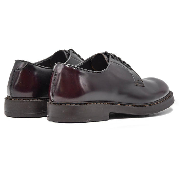 Doucal's Men's Brown Lace Ups With Thick Rubber Bottom Stitched