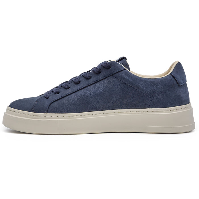 Crime Uomo Blu Sneakers Extralight Suola Ivory Profilo Lineare