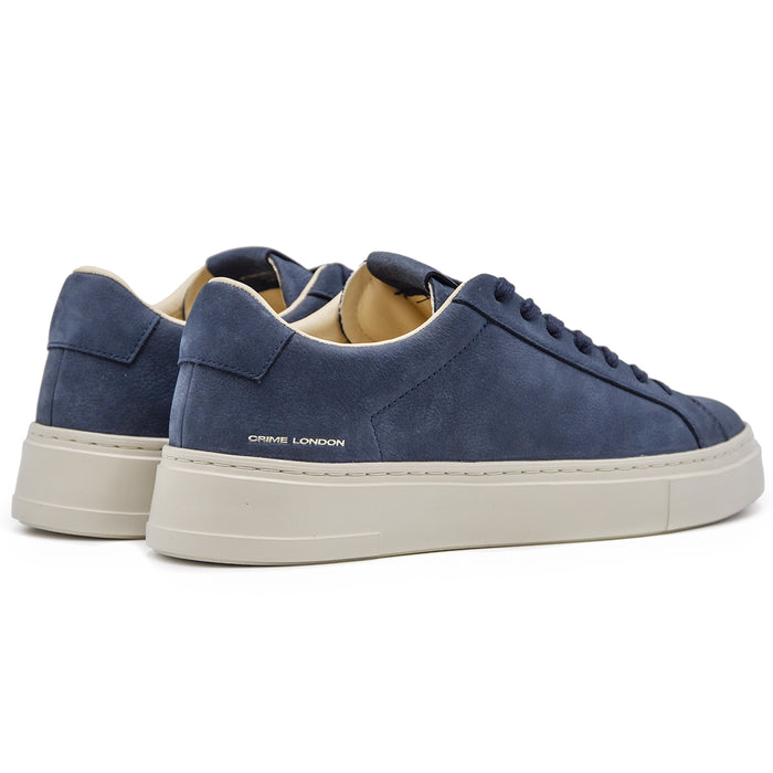 Crime Uomo Blu Sneakers Extralight Suola Ivory Profilo Lineare