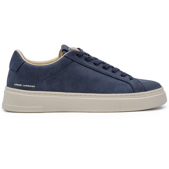 Crime Uomo Blu Sneakers Extralight Suola Ivory Profilo Lineare