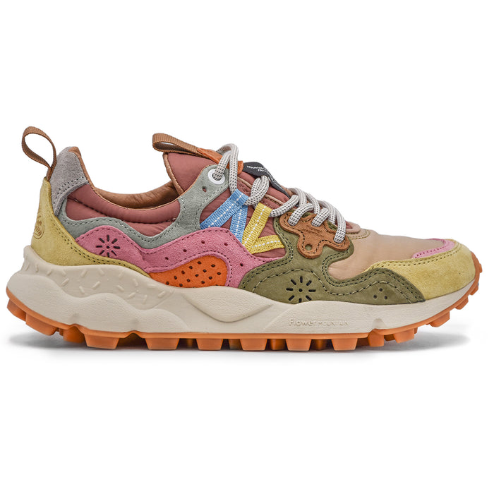 Sneakers Donna Flower Mountain Ispirate Al Mondo Outdoor Beige