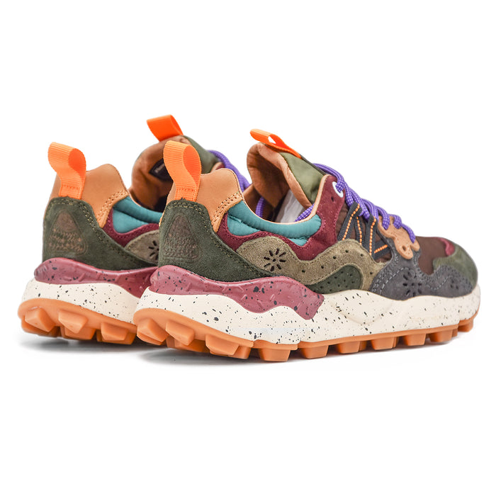 Flower Mountan Yamano Sneakers Piombo Impreziosito Colori Donna