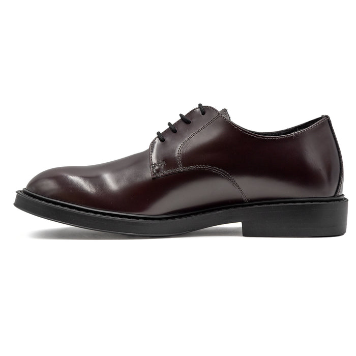 Men's Burgundy Lace-Ups Riccardo P. For Modern Business Man