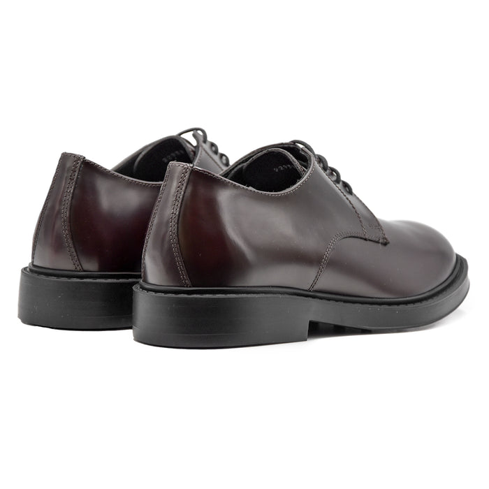 Men's Burgundy Lace-Ups Riccardo P. For Modern Business Man