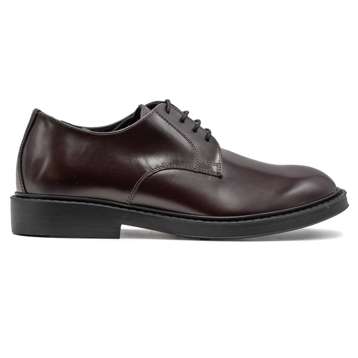 Men's Burgundy Lace-Ups Riccardo P. For Modern Business Man