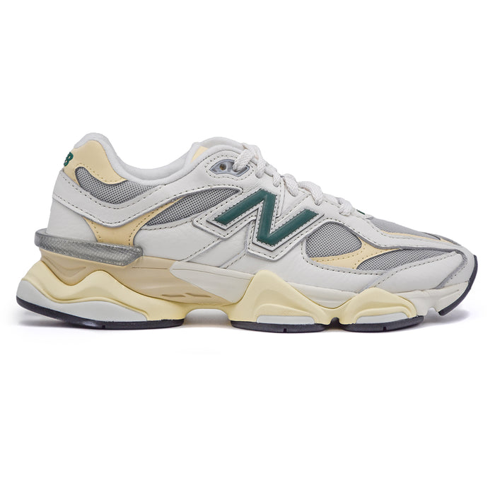 Sneakers New Balance 9060ESE Linee Ondulate Morbide Bianco Verde