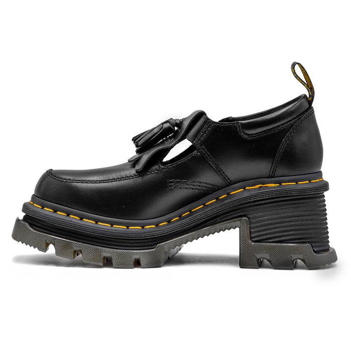 Dr.Martens Mary Jane Corran In Pelle Liscia Cerata Nero Donna