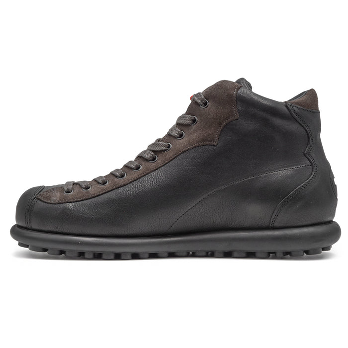 Camper Pelotas Black Ankle Boots With 360° Stitched Sole Men