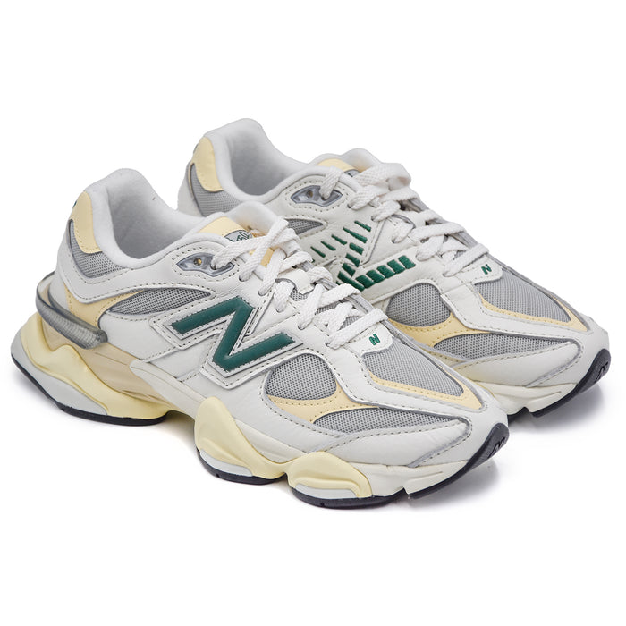 Sneakers New Balance 9060ESE Linee Ondulate Morbide Bianco Verde