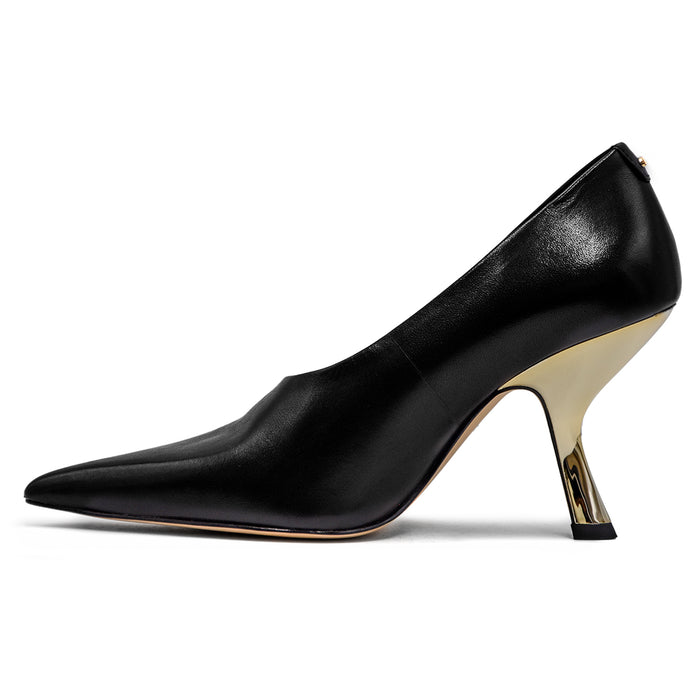 Michael Kors Luna Pump Décolleté Nero Donna Fascino Anni '80