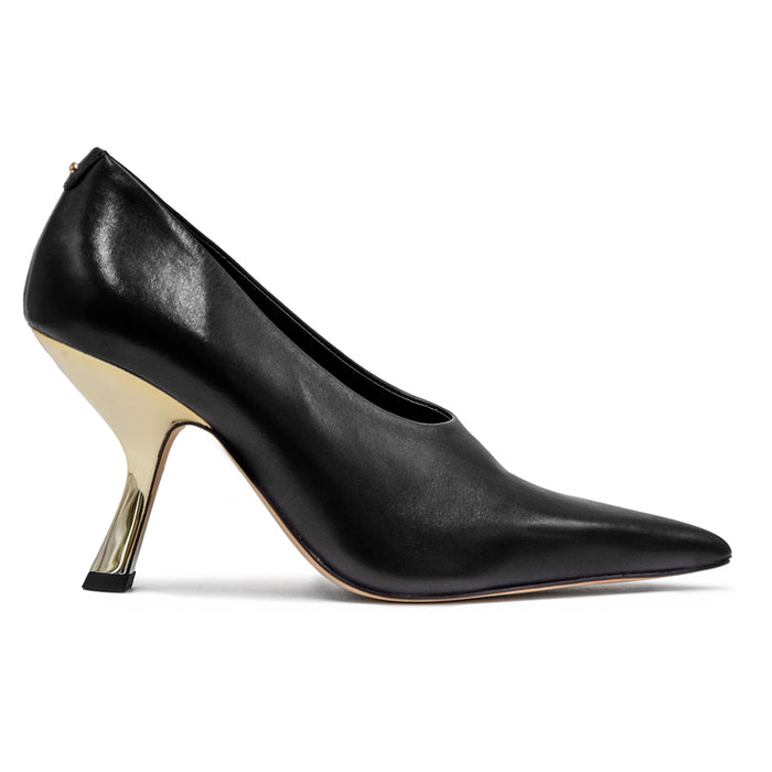 Michael Kors Luna Pump Décolleté Nero Donna Fascino Anni '80