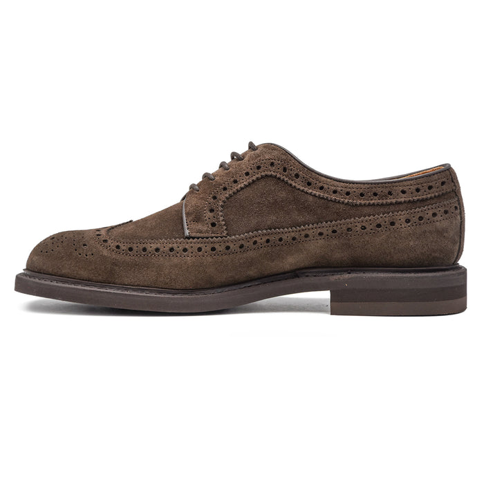 Berwick 1707 Marrone Stringate Uomo Dall'Elegante Motivo Brogue