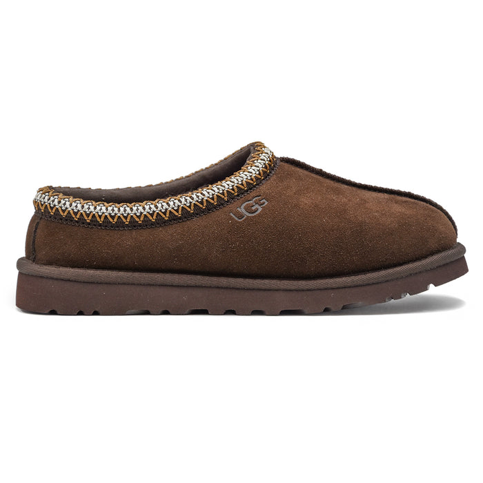 Ugg Tasman Men's Brown Clogs Contrast Braided Collar