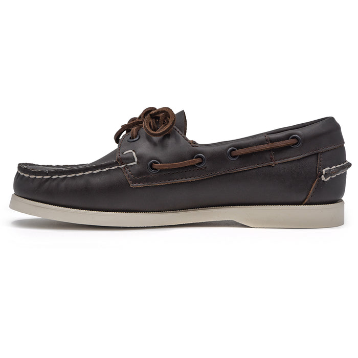 Stringata Sebago Docksides Marrone Calzata Comoda E Leggera Donna