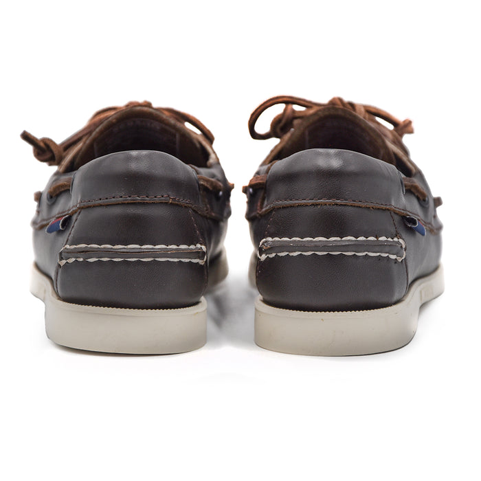 Stringata Sebago Docksides Marrone Calzata Comoda E Leggera Donna