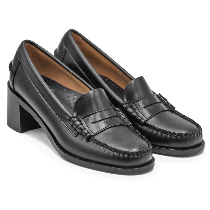 Sebago Mocassini Egle Nero Spazzolato Audace E Moderno Donna