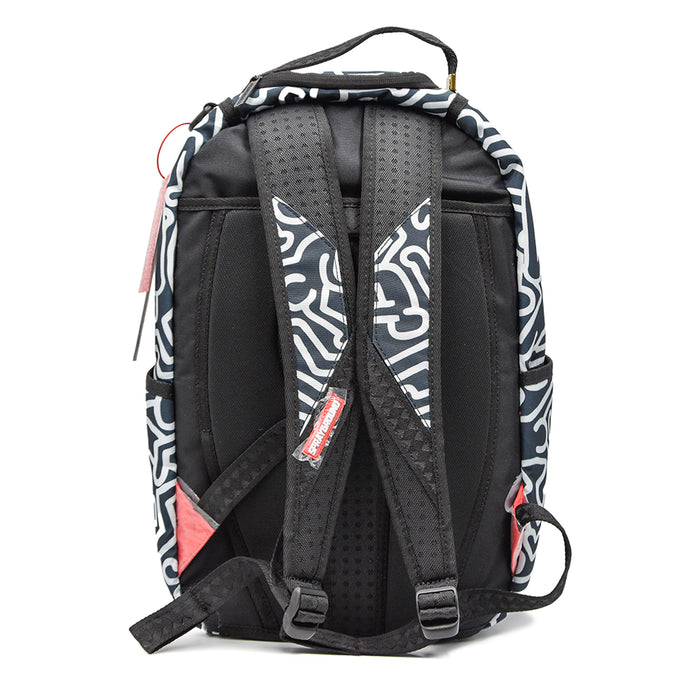 Zaino Sprayground KEITH HARRING Nero Stampa Pittore Statunitense