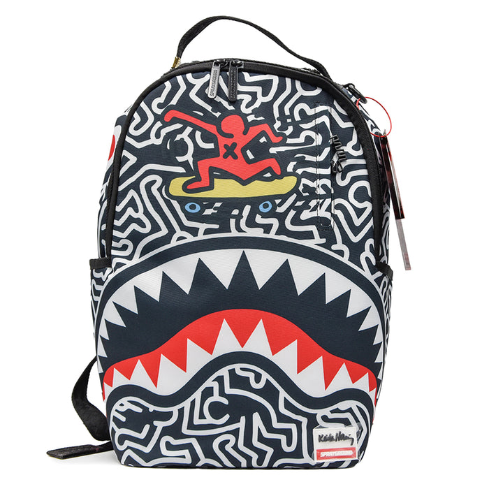 Zaino Sprayground KEITH HARRING Nero Stampa Pittore Statunitense