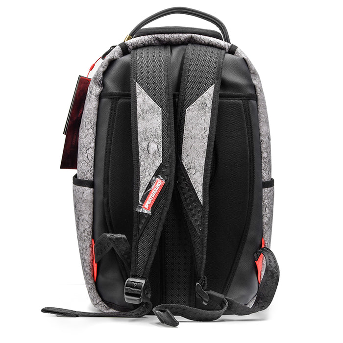 Sprayground NASA FOOTPRINT Zaino Grigio Dall'Estetica Futurista