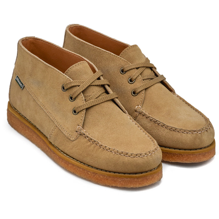 Sebago Polacchino Beige Suola Resistente Ed Elastica Dakota Uomo