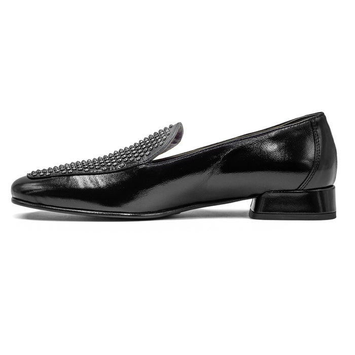 Women's Loafers Black Authentic Italian Style Laura Bellariva