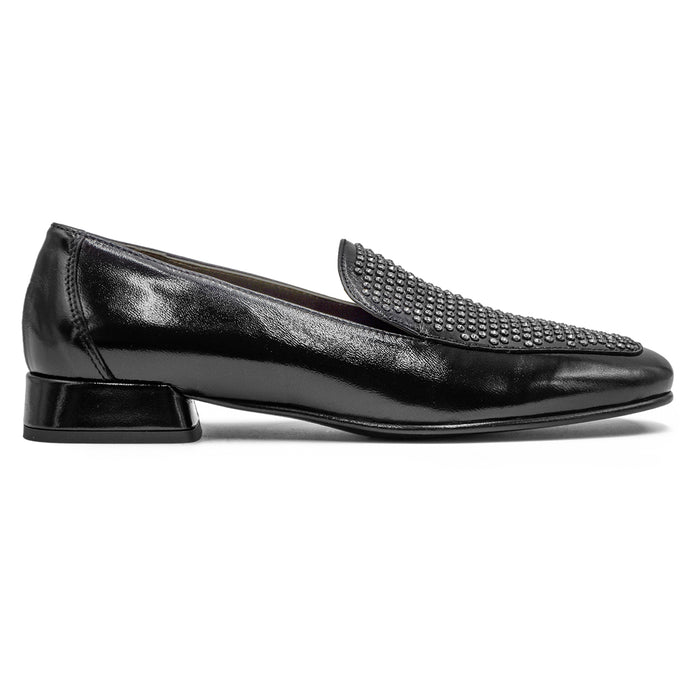 Women's Loafers Black Authentic Italian Style Laura Bellariva