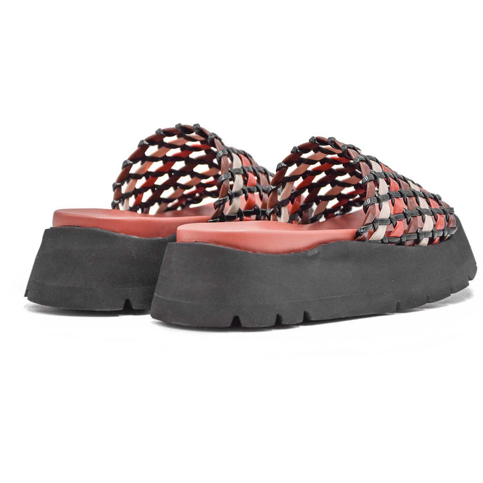 Noa Harmon Women's Sandals Brisa Multi With Black Platform Sole