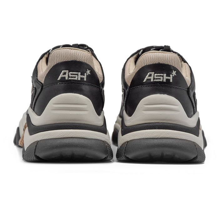 Ash Addict Sneakers Di Tendenza Nero Donna Con Dettagli Bianchi