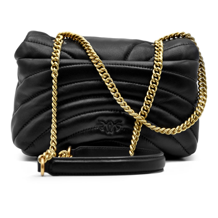 Pinko Love Puff Classic Mini Borsa Nero Dalle Grandi Funzionalità